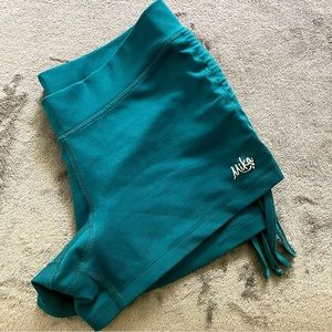 Mika Yoga Wear - Dark Teal Lucia Shorts - S
